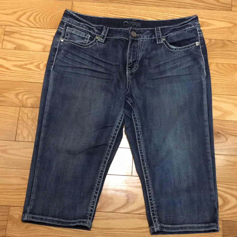 Denim Capris Warehouse One